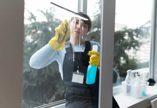 Nettoyage de vitres intérieures et extérieures à Cleurie